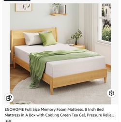 Full size memory foam mattress
