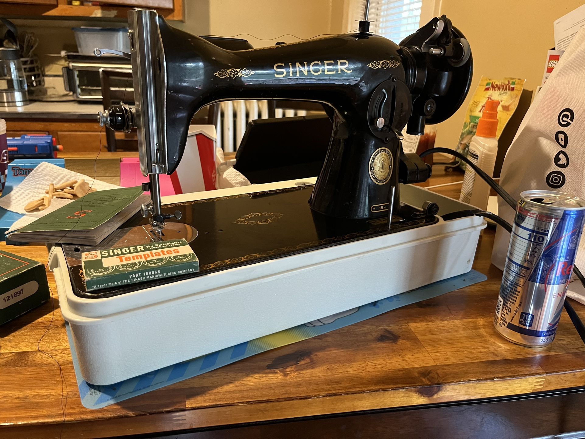 vintage Singer sewing