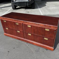 Executive Office Lateral Filing Cabinet Credenza Sideboard Hutch 