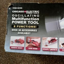 Chicago Electric OSCILLATING Multifunctional POWER TOOL 
