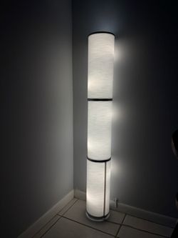 Tall Cylinder Column Floor Lamp