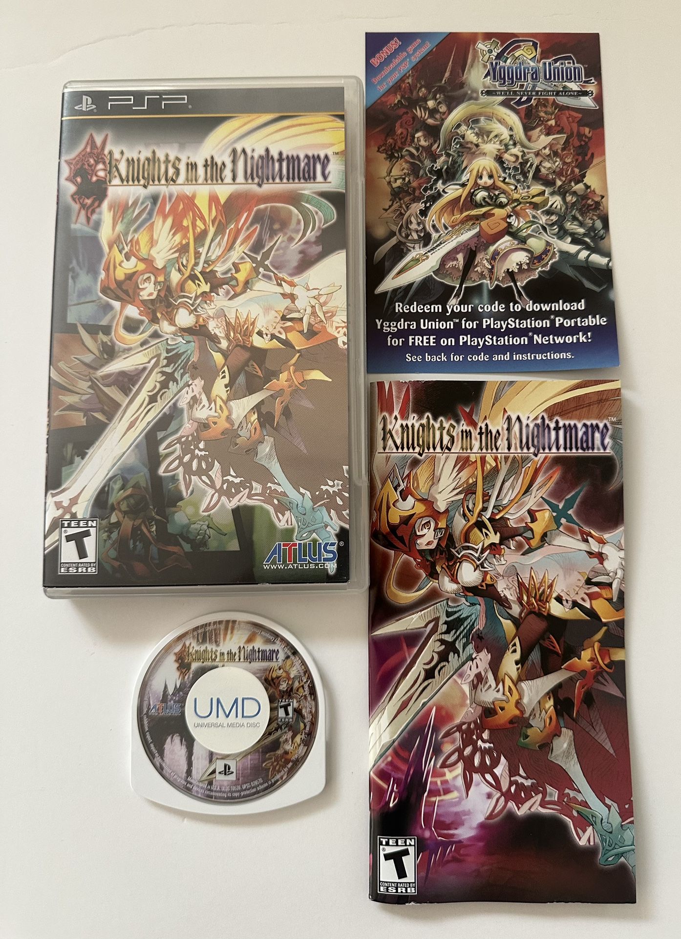 Knights In The Nightmare -PSP / No Trade