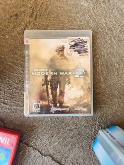 PS3 Video Game Call Of Duty Modern Warfare