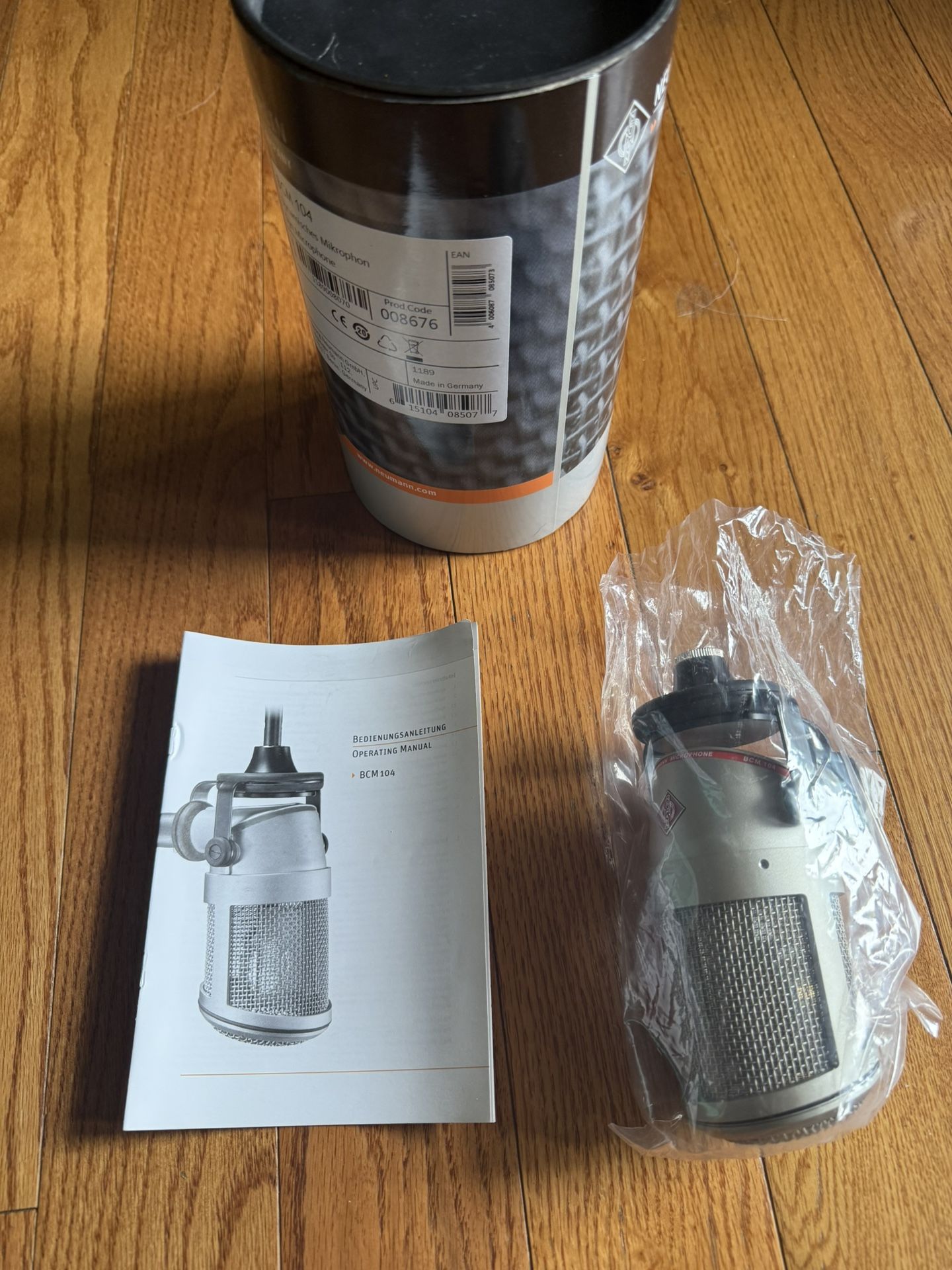 Neumann BCM 104 Large Diaphragm Cardioid Condenser Microphone Tested SELL/TRADE