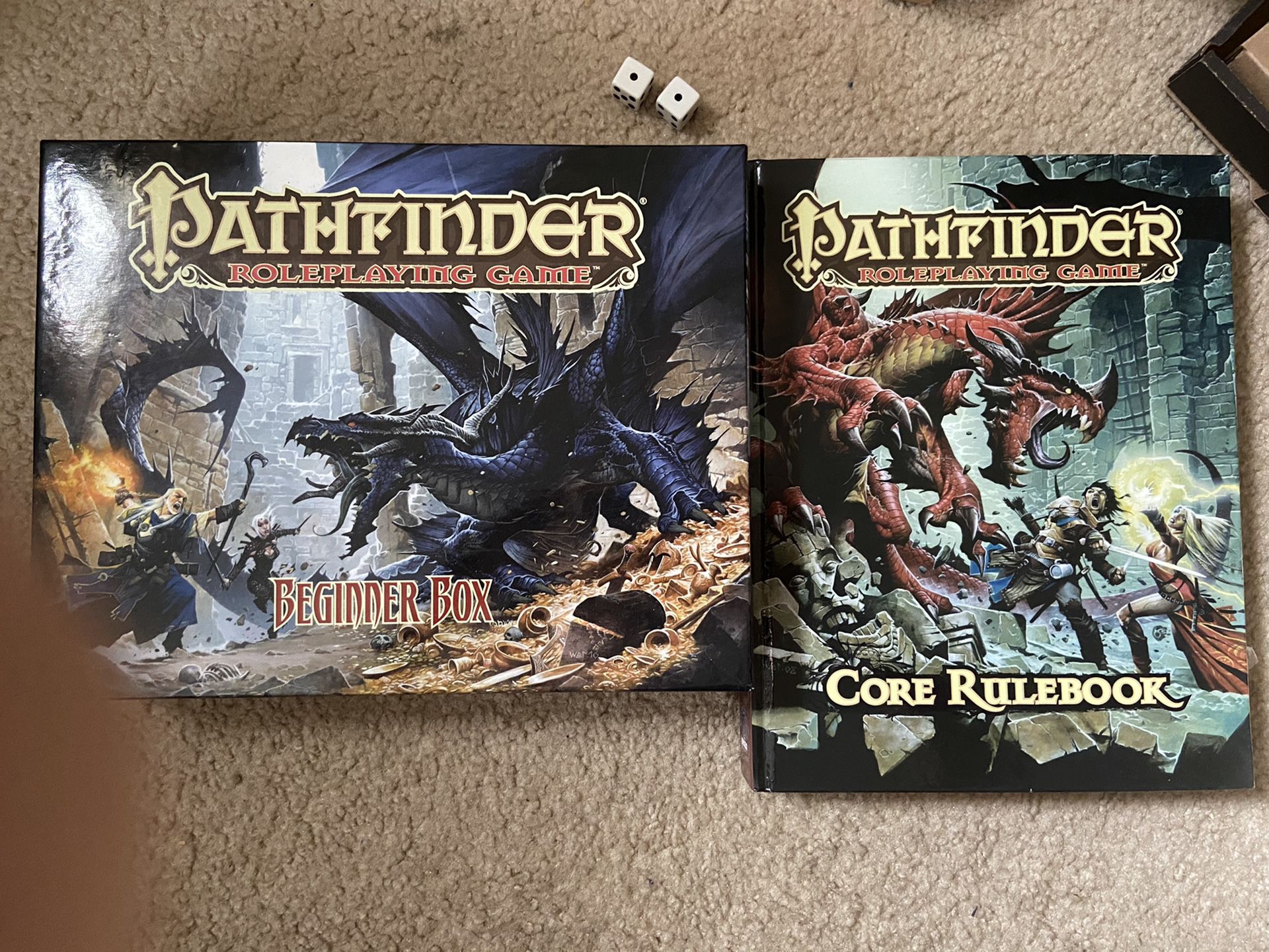 Pathfinder Beginner Box+Core Rulebook
