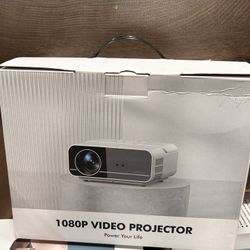 Projector 4K with 5G WiFi and Two-Way Bluetooth, 600ANSI FHD Native 1080P Outdoor Movie Projector with 4P4D/PPT/Zoom, Mini Home Projector Compatible w