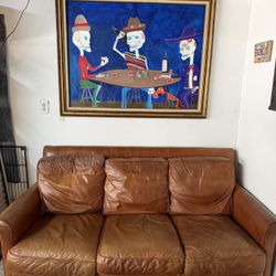 Leather Couch 