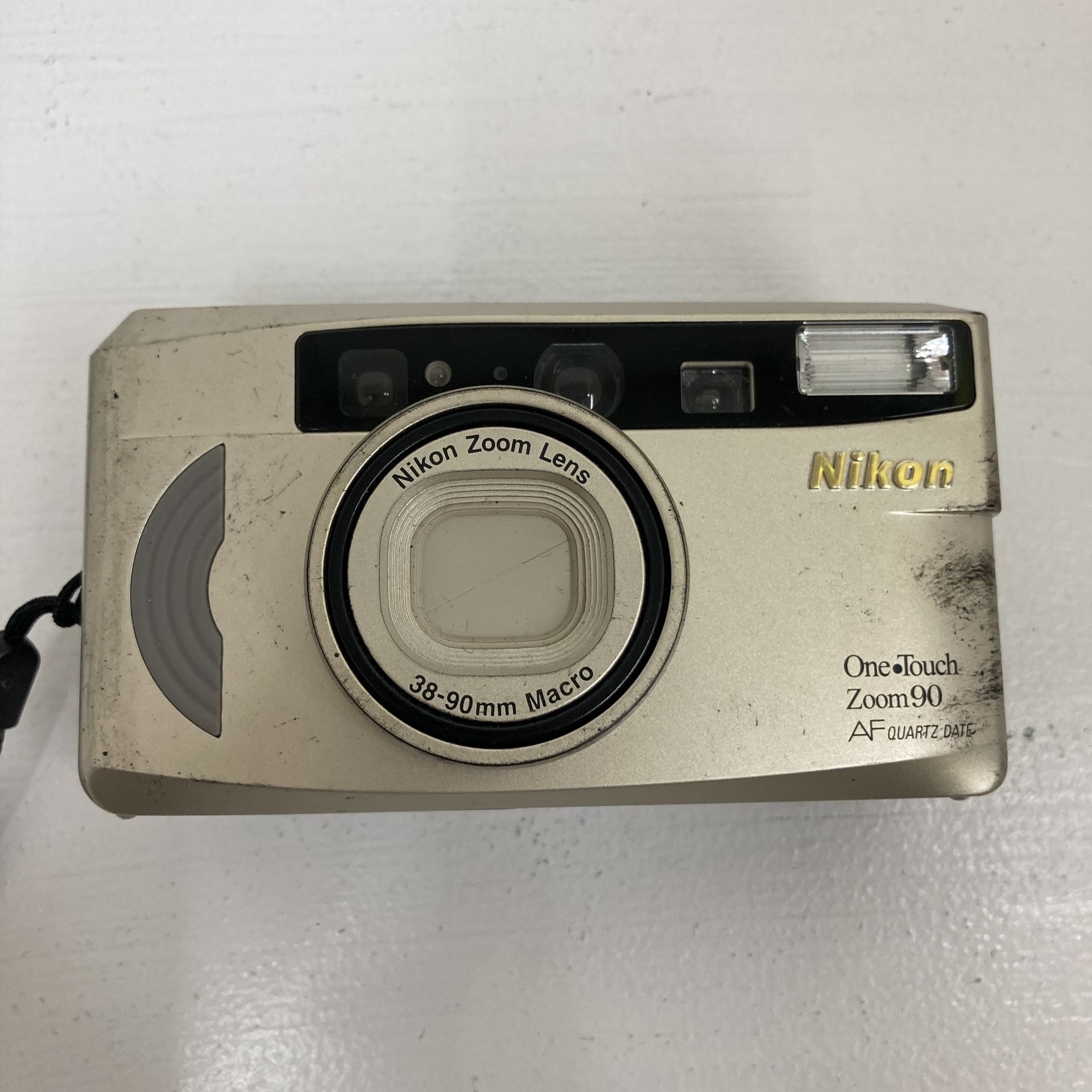 The Nikon One Touch Zoom 90 AF Film Camera w/ Nikon Zoom Lens 38