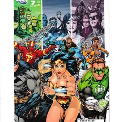 JUSTICE LEAGUE OF AMERICA #07 (2007) ED BENES | DIRECT SALES | RIGHT CONNECTION