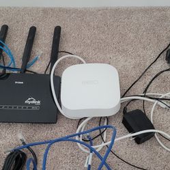 3 Router Modem WiFi Extenders With All Connection 