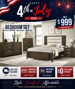 Queen bedroom set