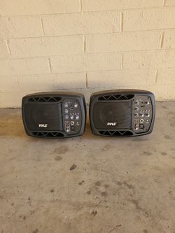 Pyle Usb/bluethooth Speakers(2)