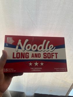 TaylorMade Noodle Long and Soft Golf Balls - 15-Pack