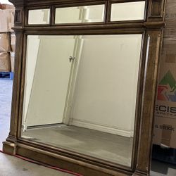 Heavy Wooden Mirror 