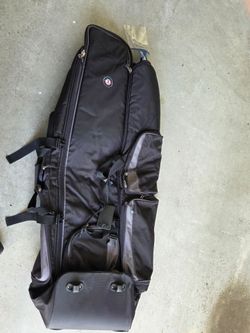 GB wheeled padded travel golf bag