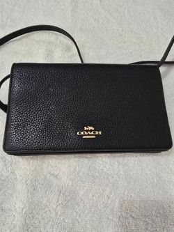 Coach Anna Foldover Crossbody Clutch