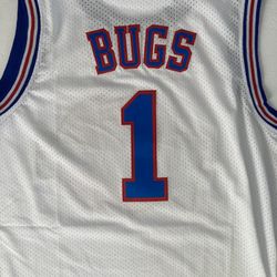 ORIGINAL SpaceJam TuneSquad Bugs Bunny #1 Jeresy, Medium, BRAND NEW