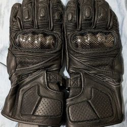 RST Moto Fulcrum CE Gloves - Leather - 7 (XS) (Black/Black/Black) [New w/o Tags]
