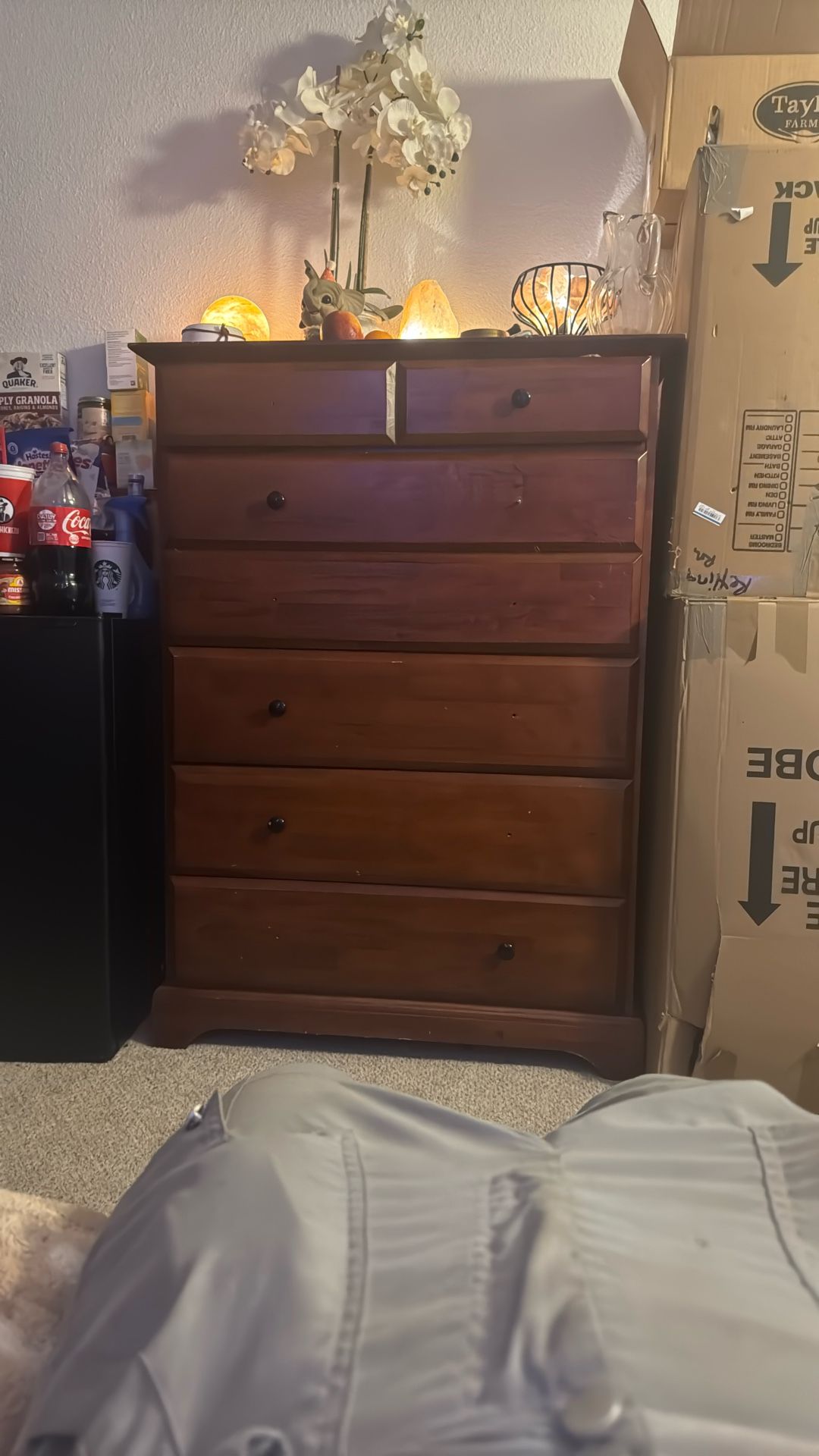 Tall 6 Drawer Dresser 