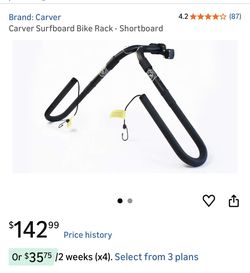 Carver Bicycle Surf Board Bicycle rack