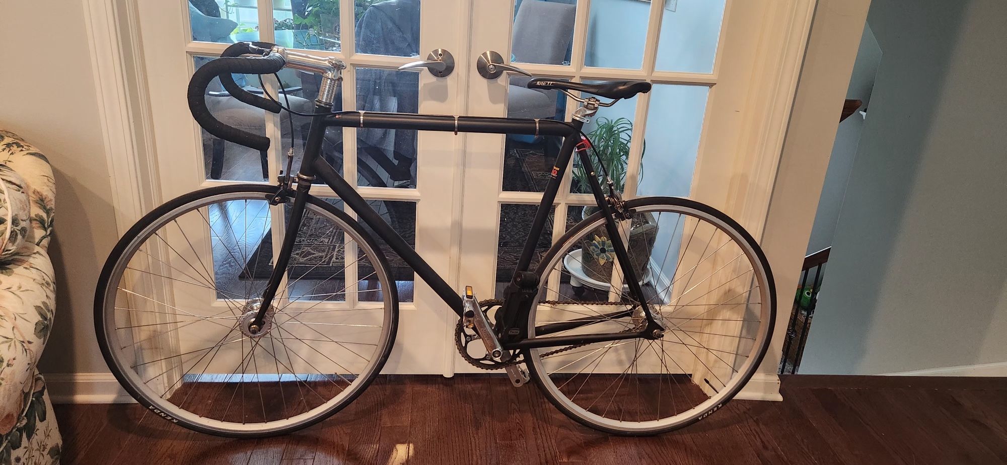 Fixie Mercier Killo Stripper 57 Cm Matte Black