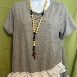 Handmade Rosary Made With Paracord By Me