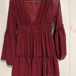 Miss Ladies Long Sleeve Dress - Size XS