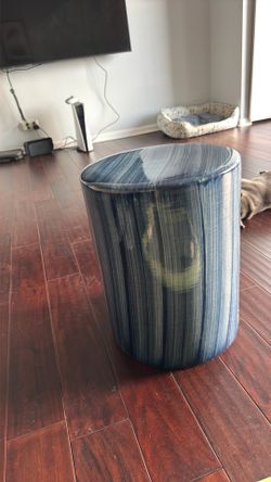Crate and Barrel Ceramic side table