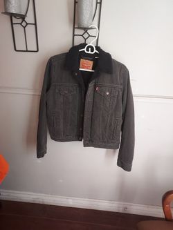 Levi Strauss New Black Jacket Size M $35.00