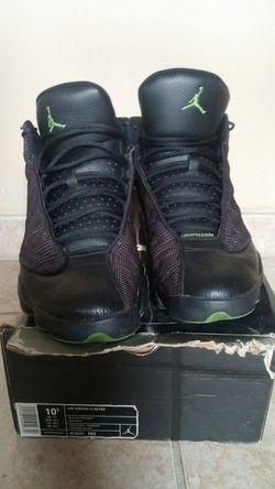 Nike air jordan retro xiii Altitude green sz 10.5