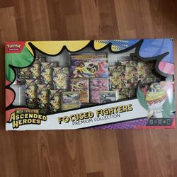 Pokémon  Ascended Heroes Focused Fighters Premium Collection