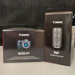 Canon EOS R7 Mirrorless With Canon RF 100-400mm USM Lens
