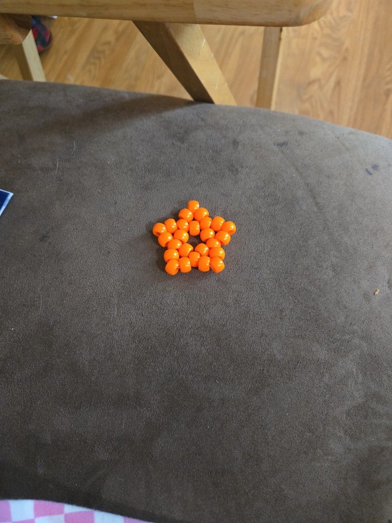 Little Star Made Of Beads
