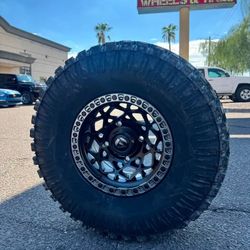 15x8 Fuel RZR & CAN AM Rims And Tires 32x10.00x15 Atturo XT SXS