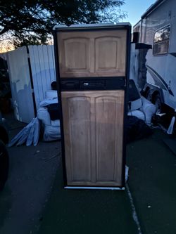RV refrigerator LP/AC