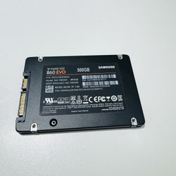 Samsung 860 EVO SATA 2.5” SATA SSD 500 GB 