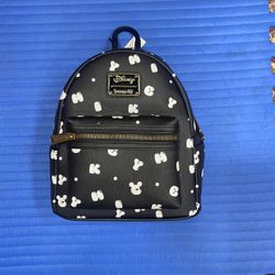 Loungefly Disney Mickey Mouse Letters Mini Backpack  - NWT 