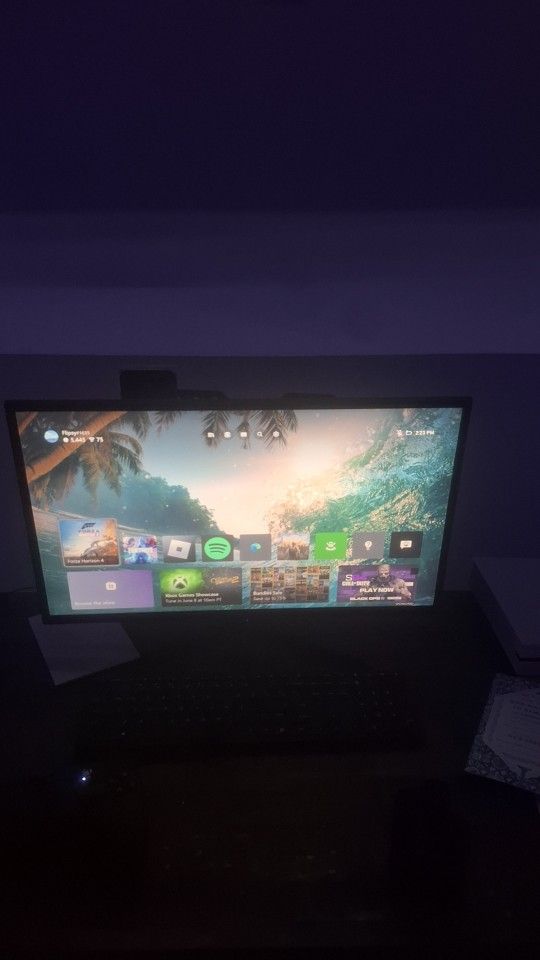 Xbox One And Monitor