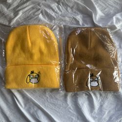 Pokemon Psyduck Beanie Bundle Set