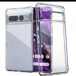 Pixel 7 Pro Case Clear Slim All 3 for $8