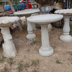 Concrete Birdbaths