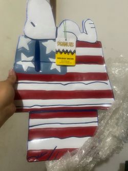 Peanuts holiday decorations  4 of July