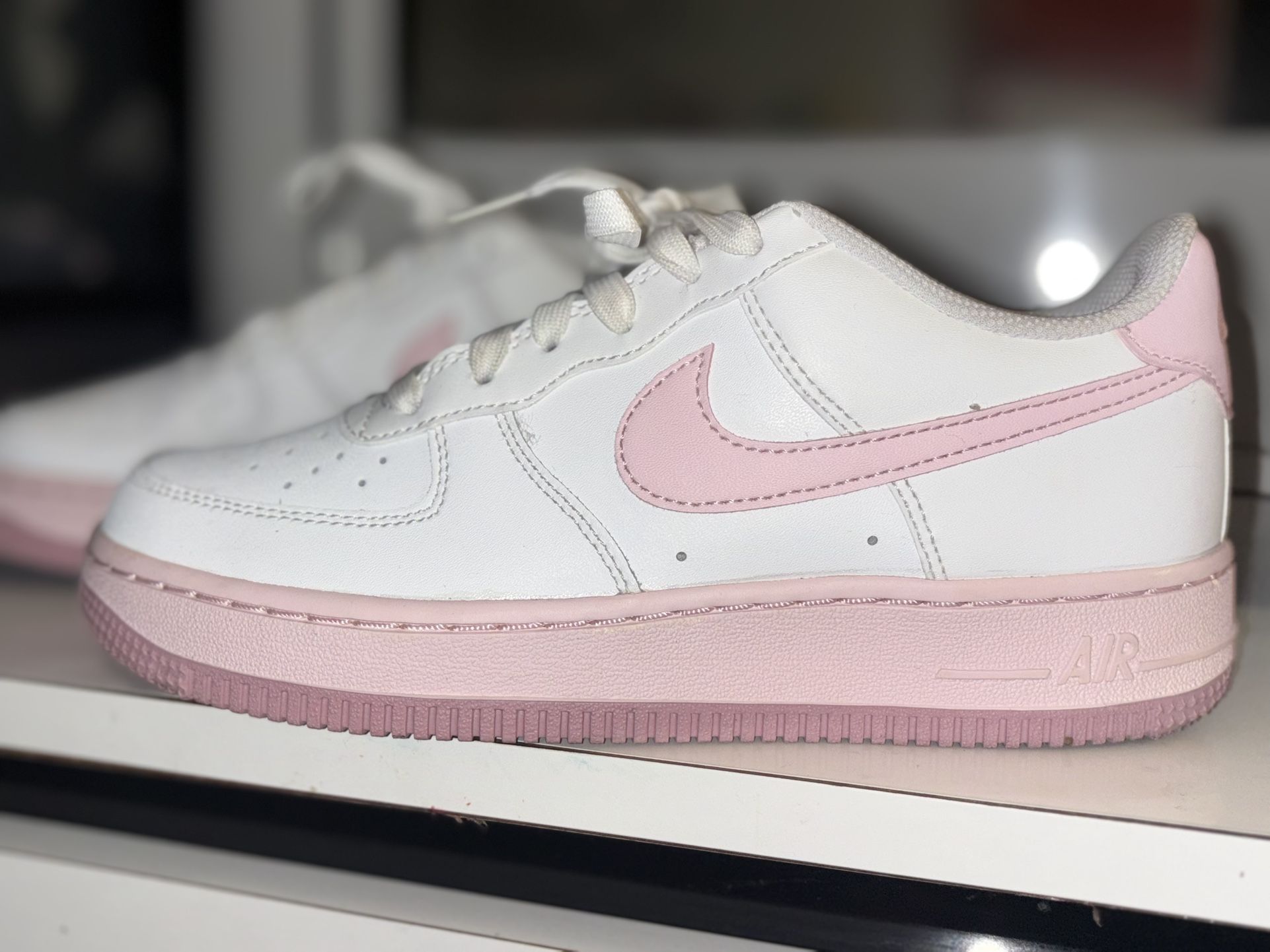 Pink & White Nike