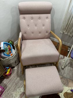Rocking Chair And Ottoman