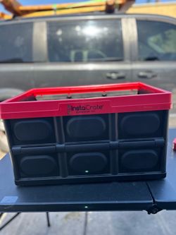 Instacrate collapsible storage container