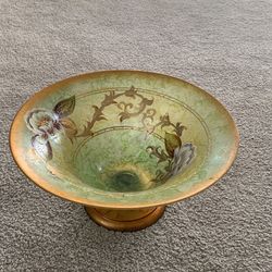 Murano - Green Glass Bowl