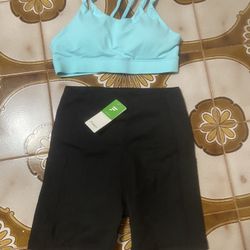 New Gym Set. Size Small. Read Details Below 