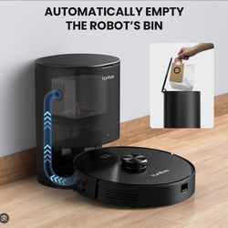 Honiture Q6 Robot Vacuum Cleaner with Automatic Suction Station