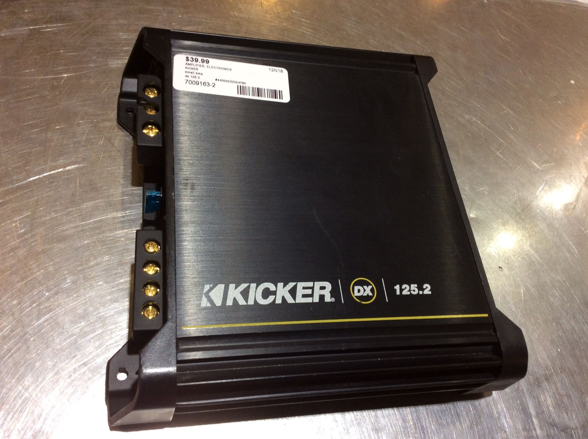 KICKER DX 125.2 AMPLIFIER