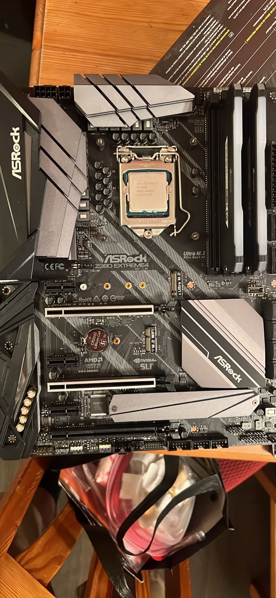 Prime Z390 Mobo With I79700k And 32 Gb DDR4 
